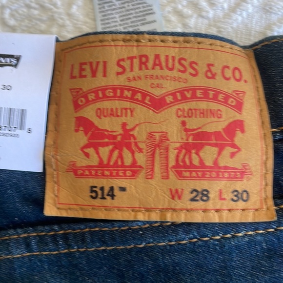 NWT 514 straight Levi’s - Picture 3 of 3